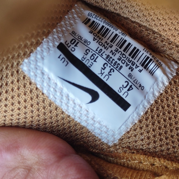 Nike Kids Force 1 Mid LV8 (TD) Sneakers (4C) - Picture 14 of 17